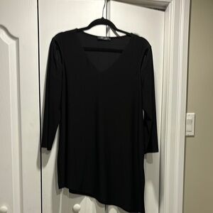 Lisette Classic Black Top